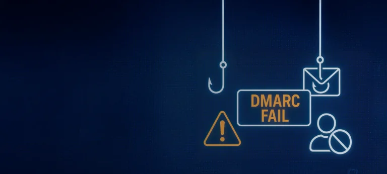 Grafik DMARC Prüfung illustrativ