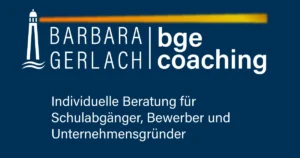 Logo mit Leuchtturmmotiv