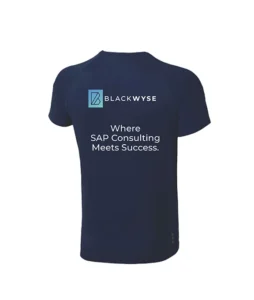 T-Shirt mit Blackwyse Logo und Spruch