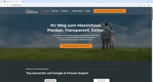 Screenshot Startseite FrankPreusser.de